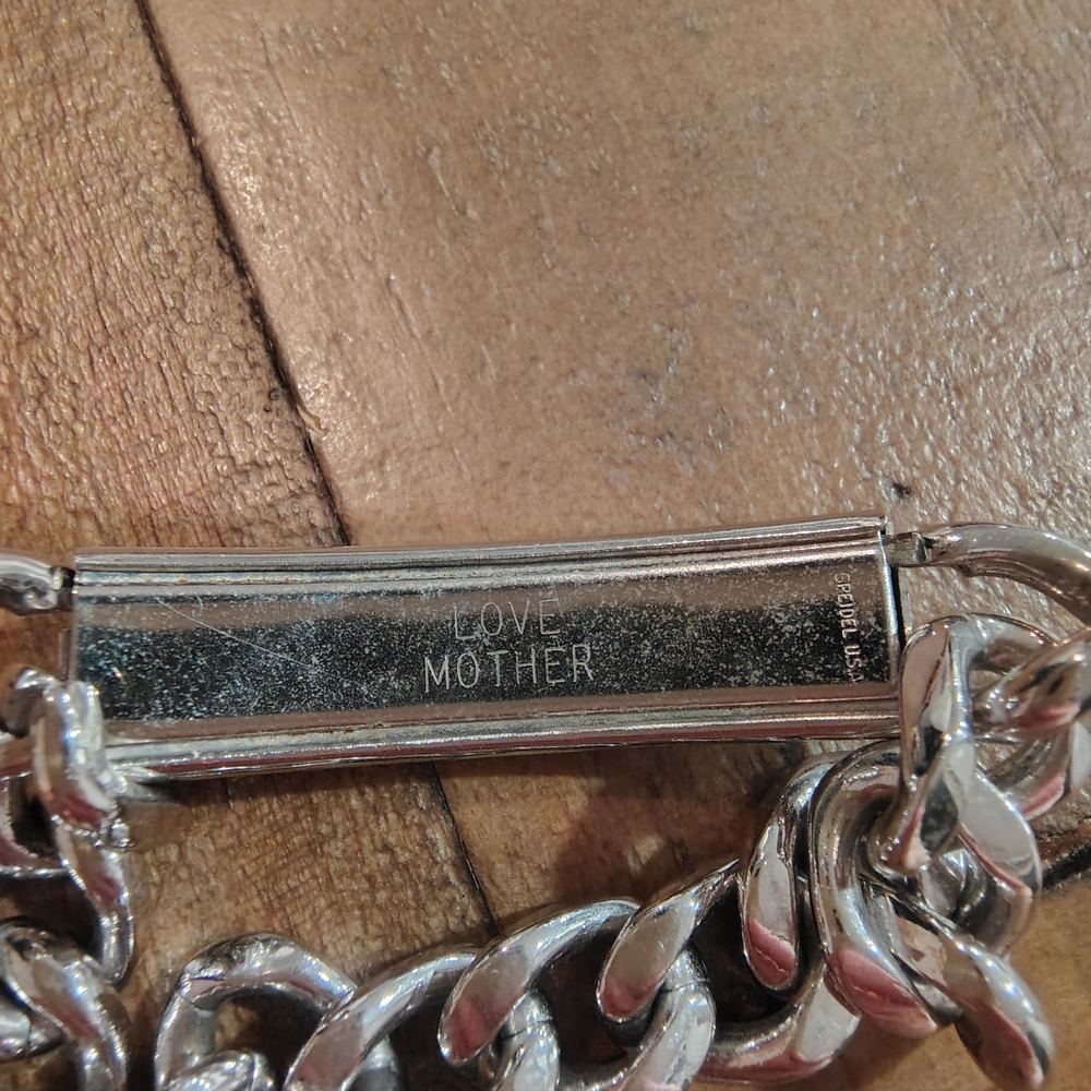 Speidel Silver ID Bracelet - Picture 6 of 8